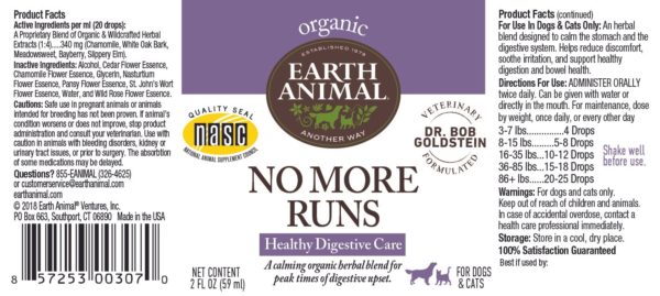 No more runs organic remedy