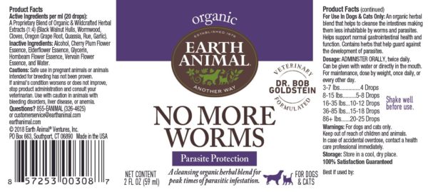 No more worms packaging