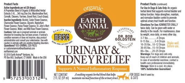Urinary & Kidney Relief packaging