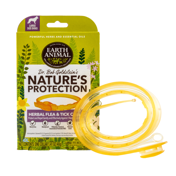 Nature's Protection Herbal Flea and Tick Collar -large