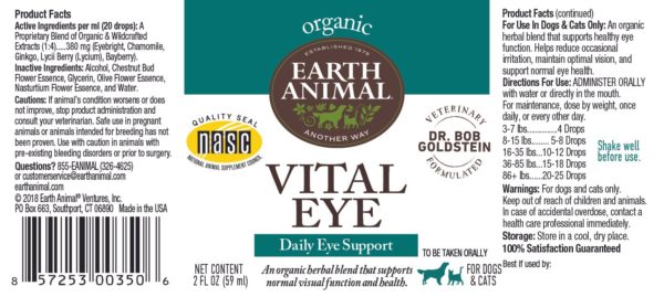 vital eye ingredients