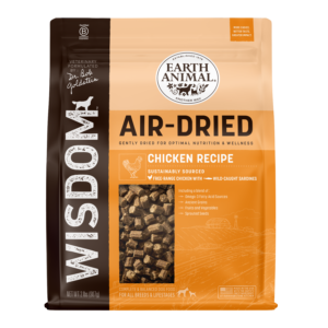 Wisdom Dog Food Air Dried 8 LB Chicken Front View
