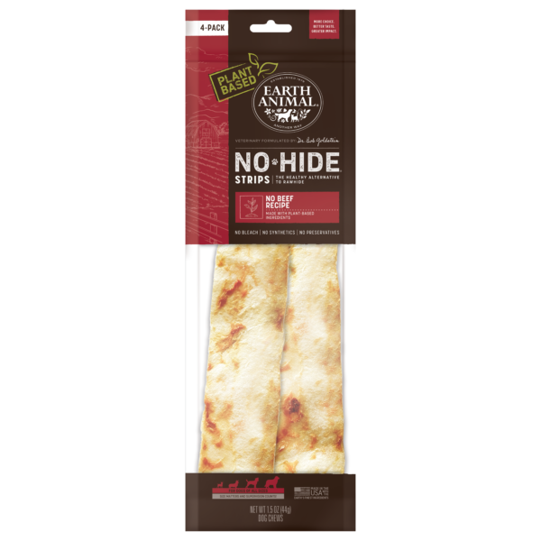 No-Hide® No Beef Strips -4-pack - Front