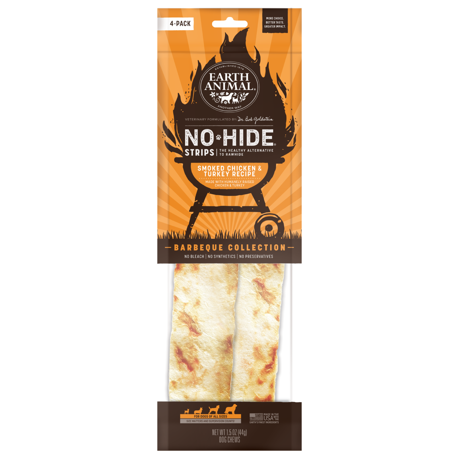 No-Hide® Pumpkin Spice Strips - 4-pack - Front