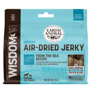 wisdom air-dried from the sea recipe jerky package