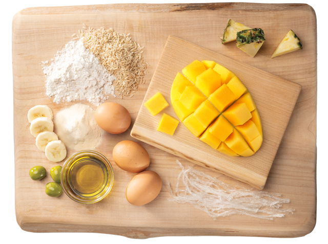 mango no-hide ingredient board
