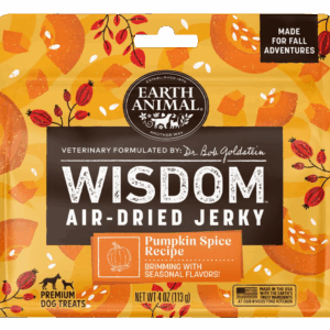 Wisdom™ Air-Dried Pumpkin Spice Jerky Bag - front