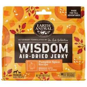 Wisdom™ Air-Dried Pumpkin Spice Jerky Bag - front