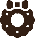 Wreaths for Good & SANTA - wreath icon
