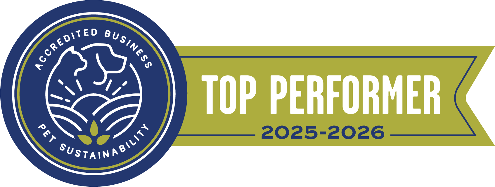 Pet Sustainability Coalition logo top performer